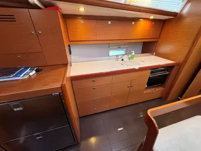Galley of Levan, a Dufour 430 GL sailboat at Grad Pula, Croatia