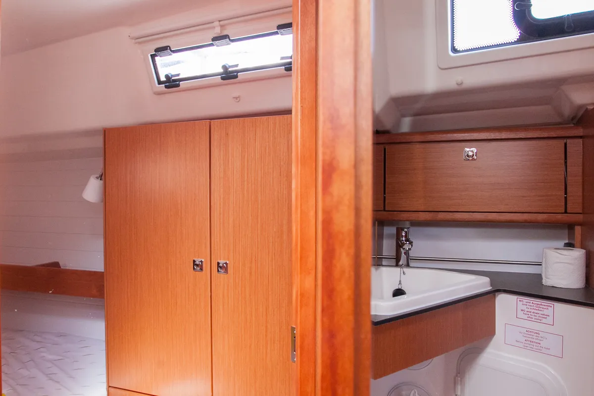 Take Five, a Bavaria Cruiser 34 sailboat at Dubrovnik, Croatia