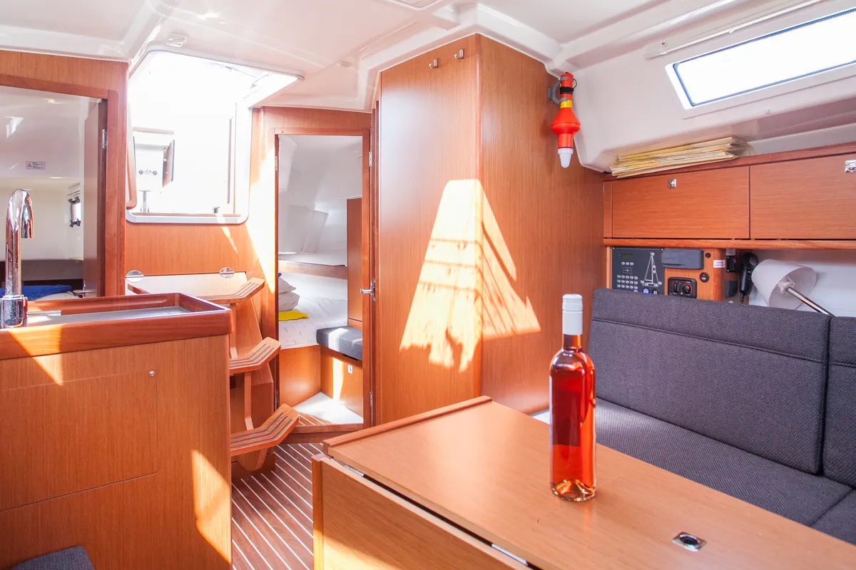 Take Five, a Bavaria Cruiser 34 sailboat at Dubrovnik, Croatia