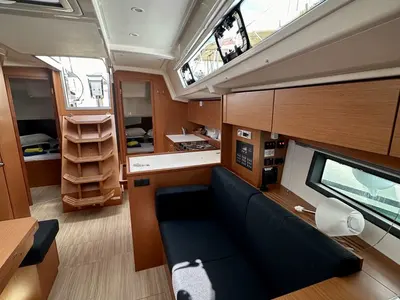 Galley of Surf Point, a Bavaria C38 sailboat at Split, Croatia