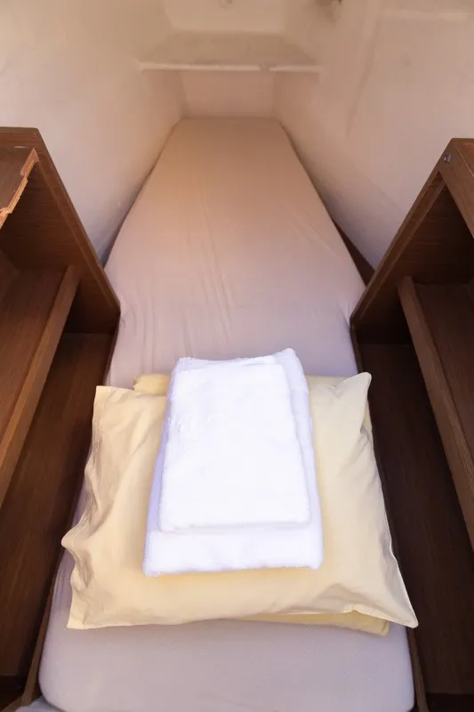 Saelma, a Lagoon 450 F catamaran at Grad Šibenik, Croatia