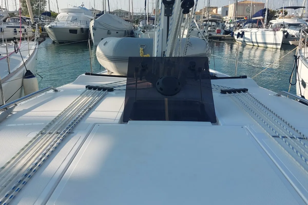 Marabou, a Bavaria C42 sailboat at Municipal Unit of Lefkada, Greece