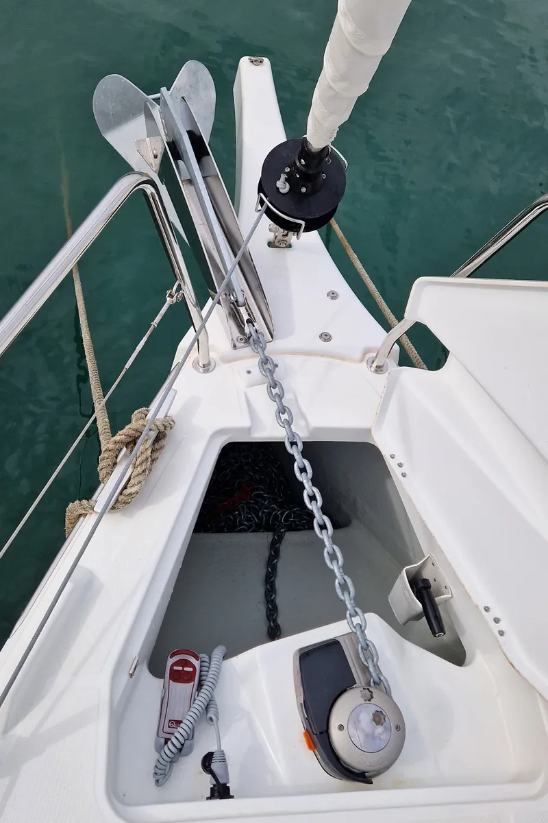 Navicela, a Beneteau Oceanis 34.1 sailboat at Općina Medulin, Croatia