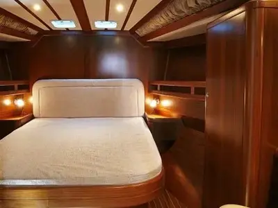 Cabin on Parte II, a Ocean Star 51.2 sailboat at Athens, Greece