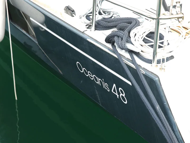 San Clemente, a Beneteau Oceanis 48 sailboat at Sukošan, Croatia