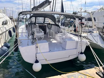 UNITY, a Elan Impression 43 sailboat at Municipality of Kalamata, Greece