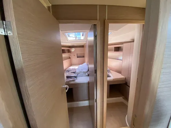 Cabin on Zoe, a Hanse 458 sailboat at Municipal Unit of Ellomenos, Greece