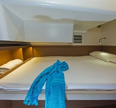 Cabin on Aqua Star, a Lagoon 50 catamaran at Municipal Unit of Lefkada, Greece