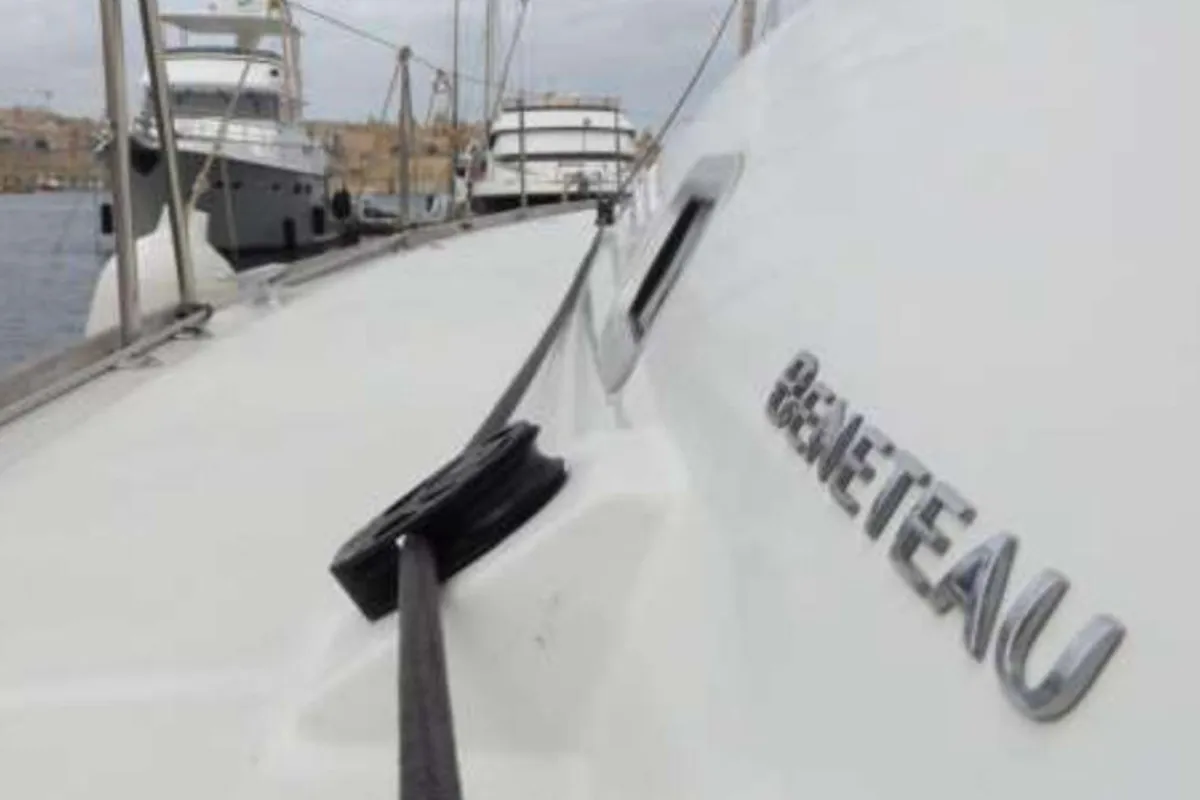In Compliance, a Beneteau Oceanis 50 Family sailboat at Kalkara, Malta
