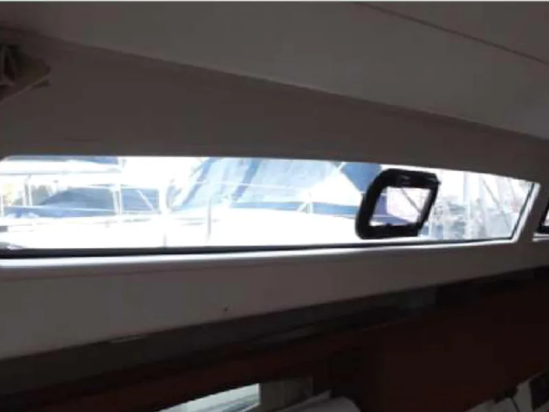 Salon of In Compliance, a Beneteau Oceanis 50 Family sailboat at Kalkara, Malta