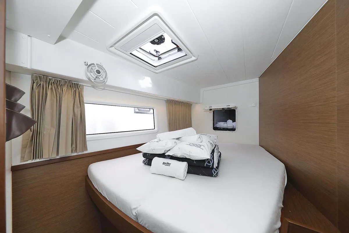Cabin on Adriana 2, a Lagoon 42 catamaran at Grad Trogir, Croatia