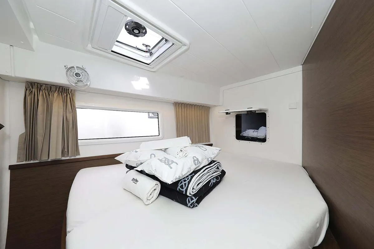 Cabin on Adriana 2, a Lagoon 42 catamaran at Grad Trogir, Croatia