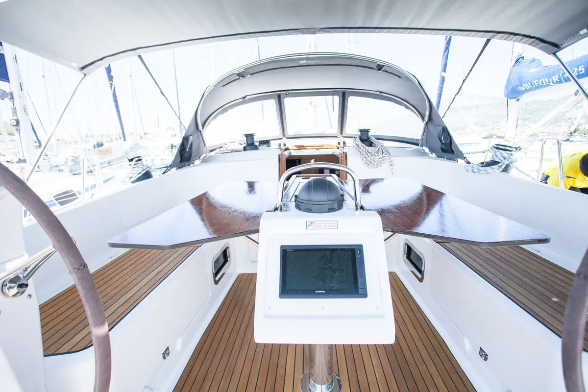 'njoy, a Bavaria Cruiser 46 sailboat at Dubrovnik, Croatia