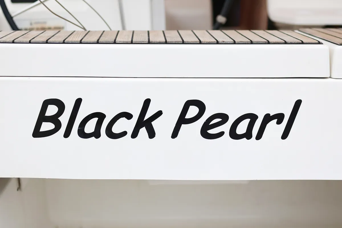 Black Pearl, a Dufour 412 GL sailboat at Grad Biograd na Moru, Croatia