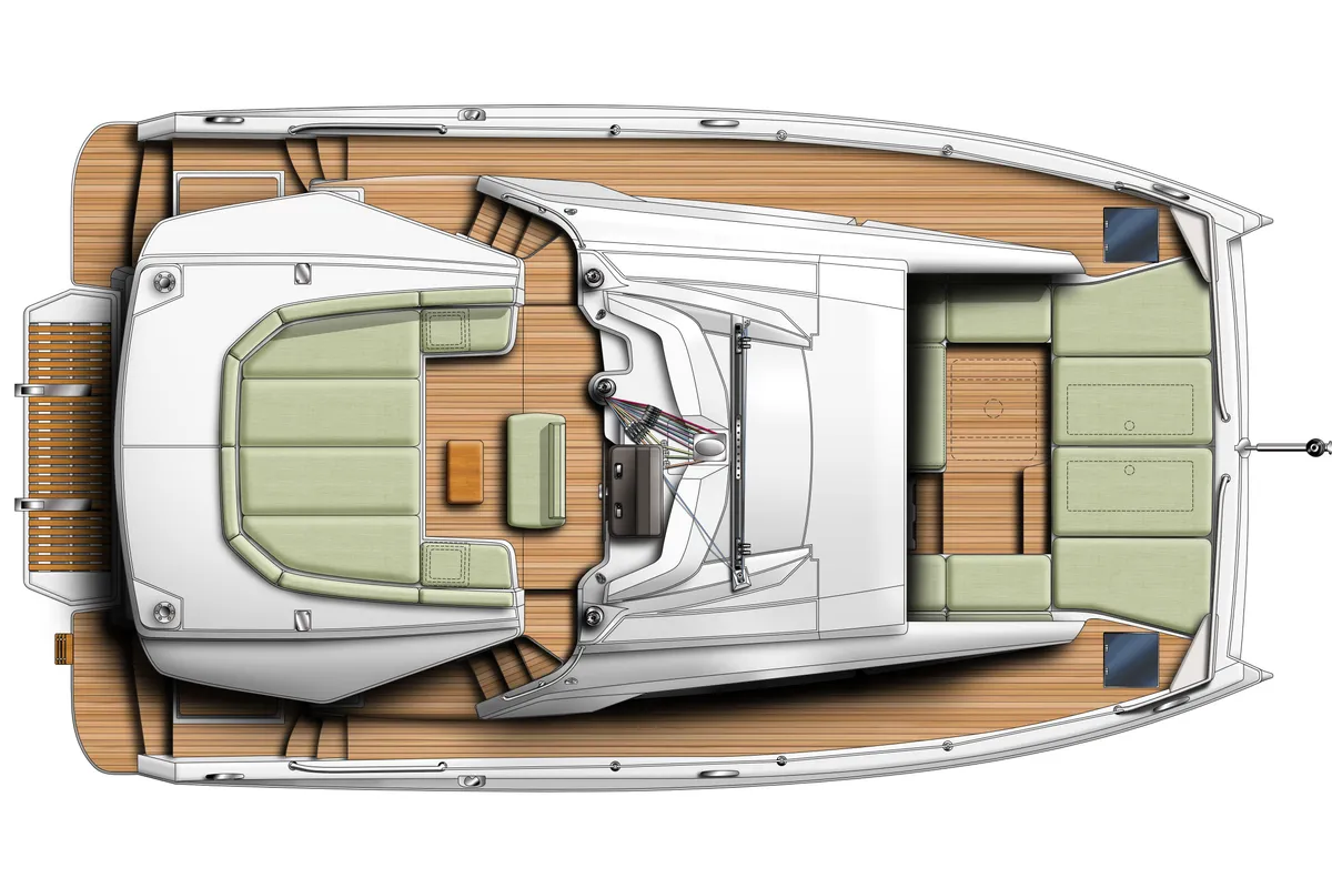 EOS, a Bali 4.3 catamaran at Saint-Mandrier-sur-Mer, France