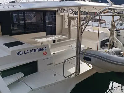 Bellambriana, a Leopard 40 catamaran at Tonnarella, Italy