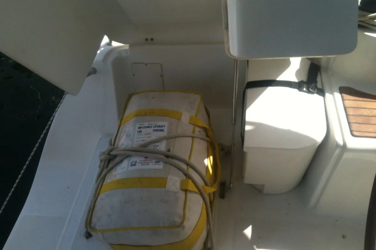 Trizonia, a Beneteau Oceanis 31 sailboat at Municipal Unit of Lefkada, Greece