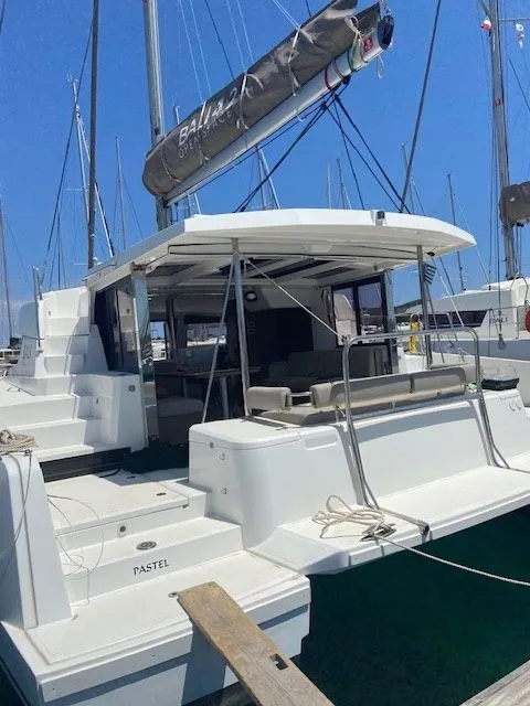 Pastel, a Bali 4.2 catamaran at Athens, Greece