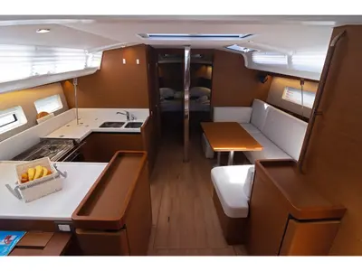 Sun Kiss, a Jeanneau Sun Odyssey 440 sailboat at Split, Croatia