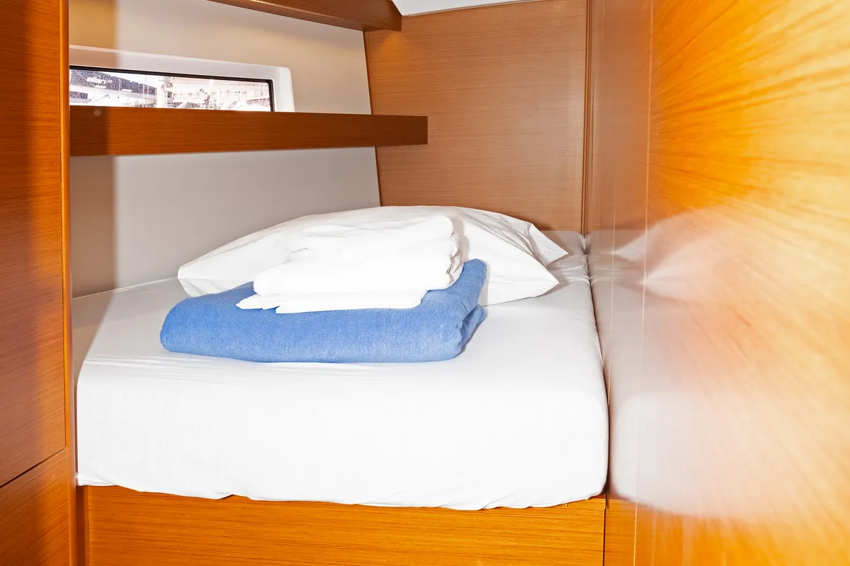 Sun Kiss, a Jeanneau Sun Odyssey 440 sailboat at Split, Croatia