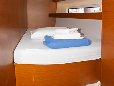 Galley of Sun Kiss, a Jeanneau Sun Odyssey 440 sailboat at Split, Croatia