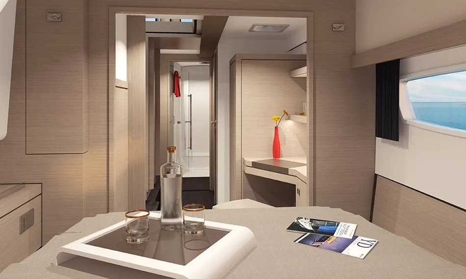 Kebitree, a Fountaine Pajot Isla 40 catamaran at Municipal Unit of Palairos, Greece