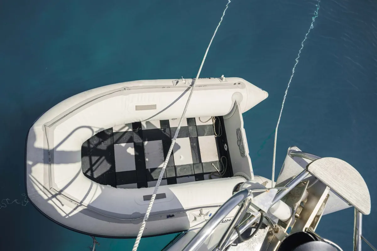 Ema, a Jeanneau Sun Odyssey 42i sailboat at Tribunj, Croatia