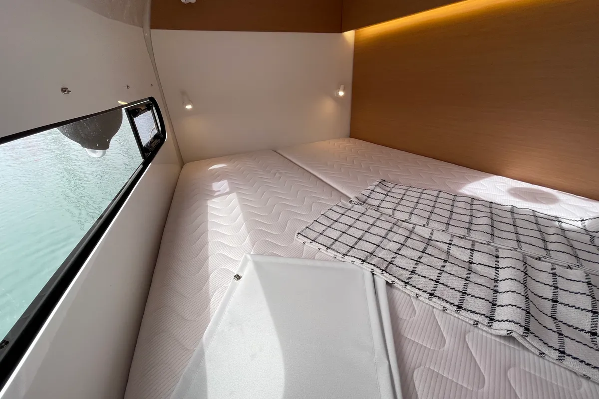 Cabin on Saona, a Excess 11 catamaran at Ibiza, Spain