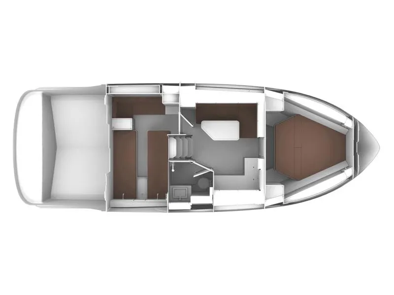 Coco, a Bavaria Sport 36 HT motorboat at Yerseke, Netherlands