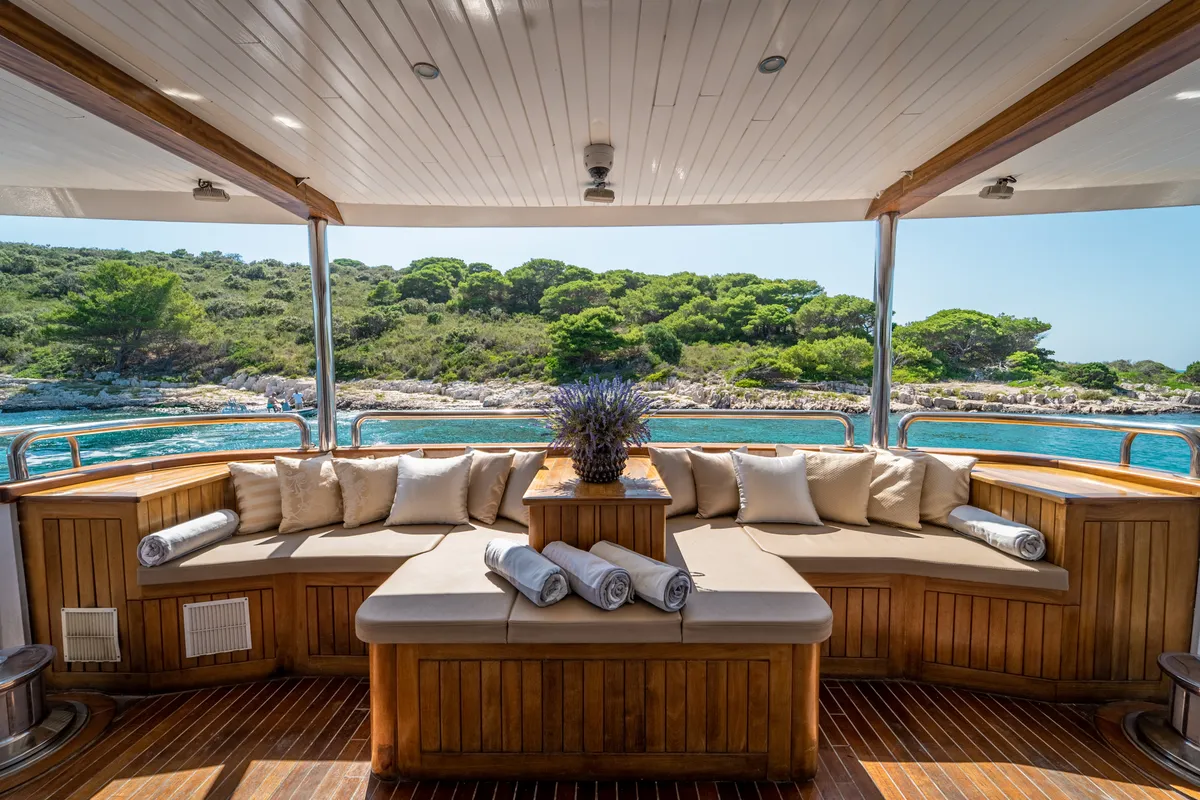 Riva, a Gulet Motoryacht motor yacht at Split, Croatia
