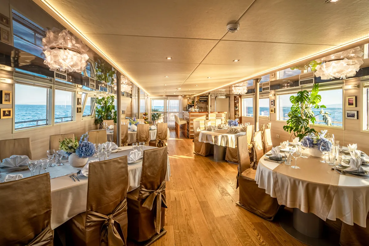 Riva, a Gulet Motoryacht motor yacht at Split, Croatia