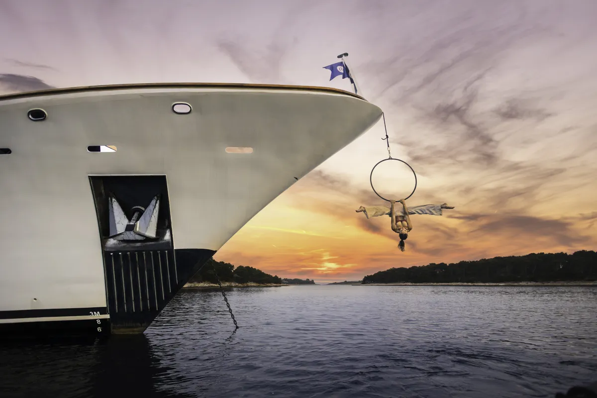 Riva, a Gulet Motoryacht motor yacht at Split, Croatia