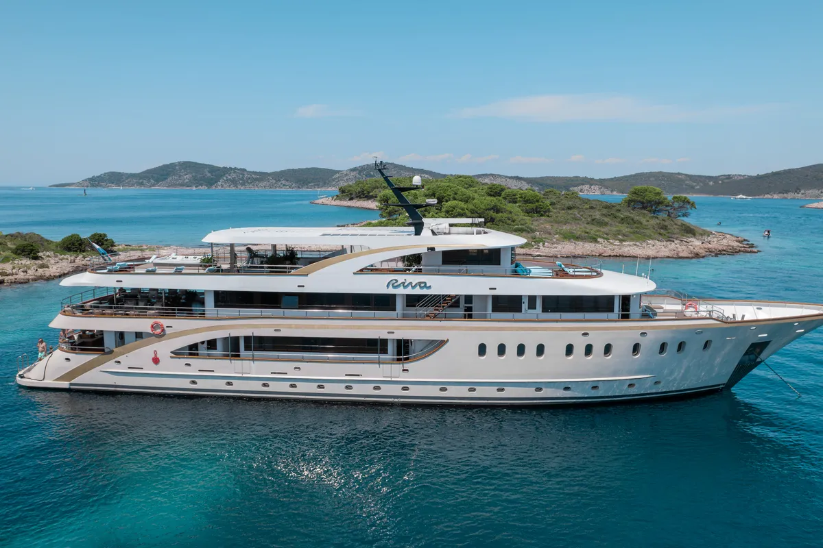 Riva, a Gulet Motoryacht motor yacht at Split, Croatia