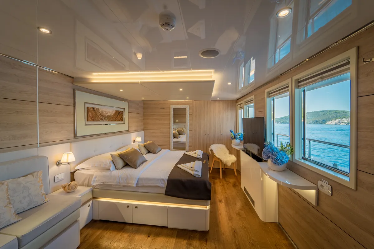 Riva, a Gulet Motoryacht motor yacht at Split, Croatia