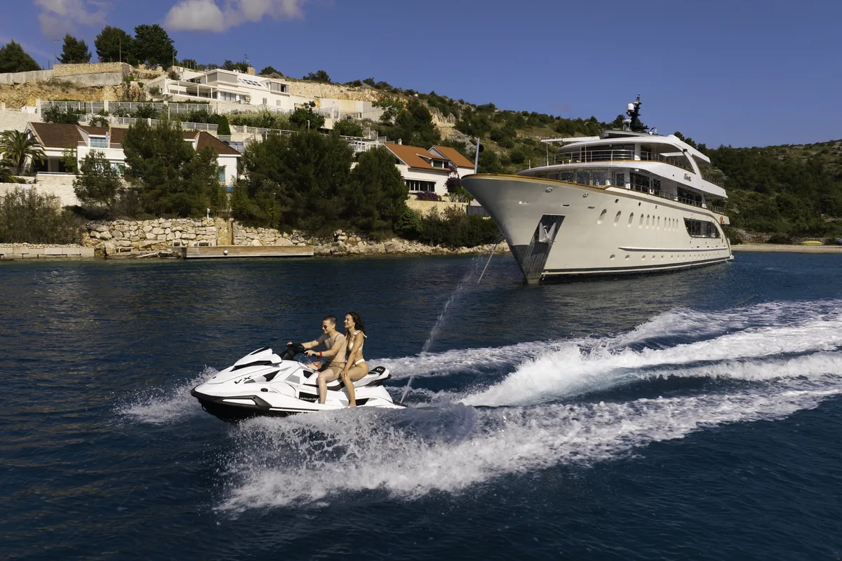 Riva, a Gulet Motoryacht motor yacht at Split, Croatia