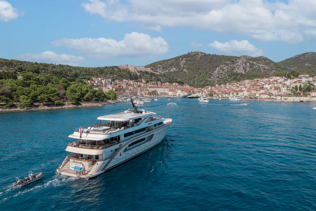 Exterior view of Riva, a Gulet Motoryacht motor yacht at Split, Croatia