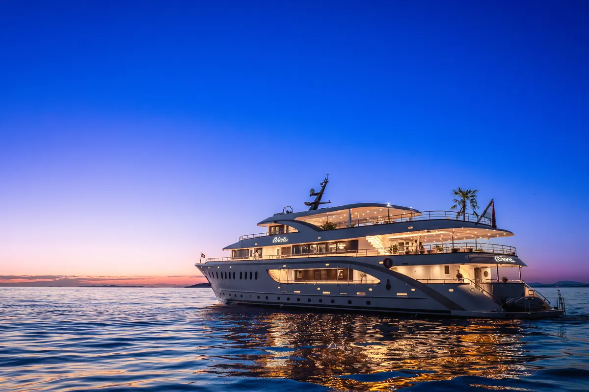 Exterior view of Riva, a Gulet Motoryacht motor yacht at Split, Croatia