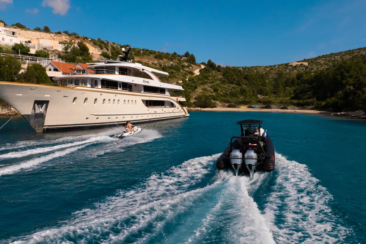 Exterior view of Riva, a Gulet Motoryacht motor yacht at Split, Croatia