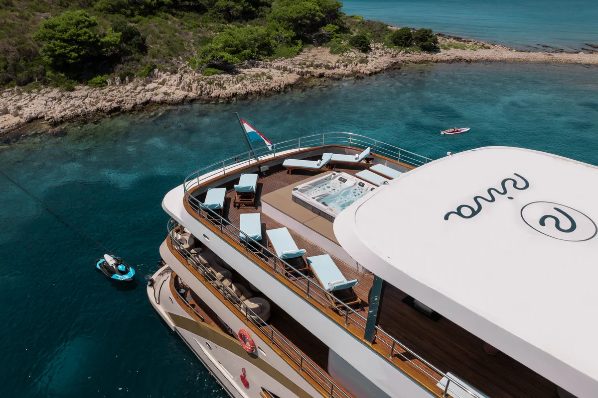 Exterior view of Riva, a Gulet Motoryacht motor yacht at Split, Croatia