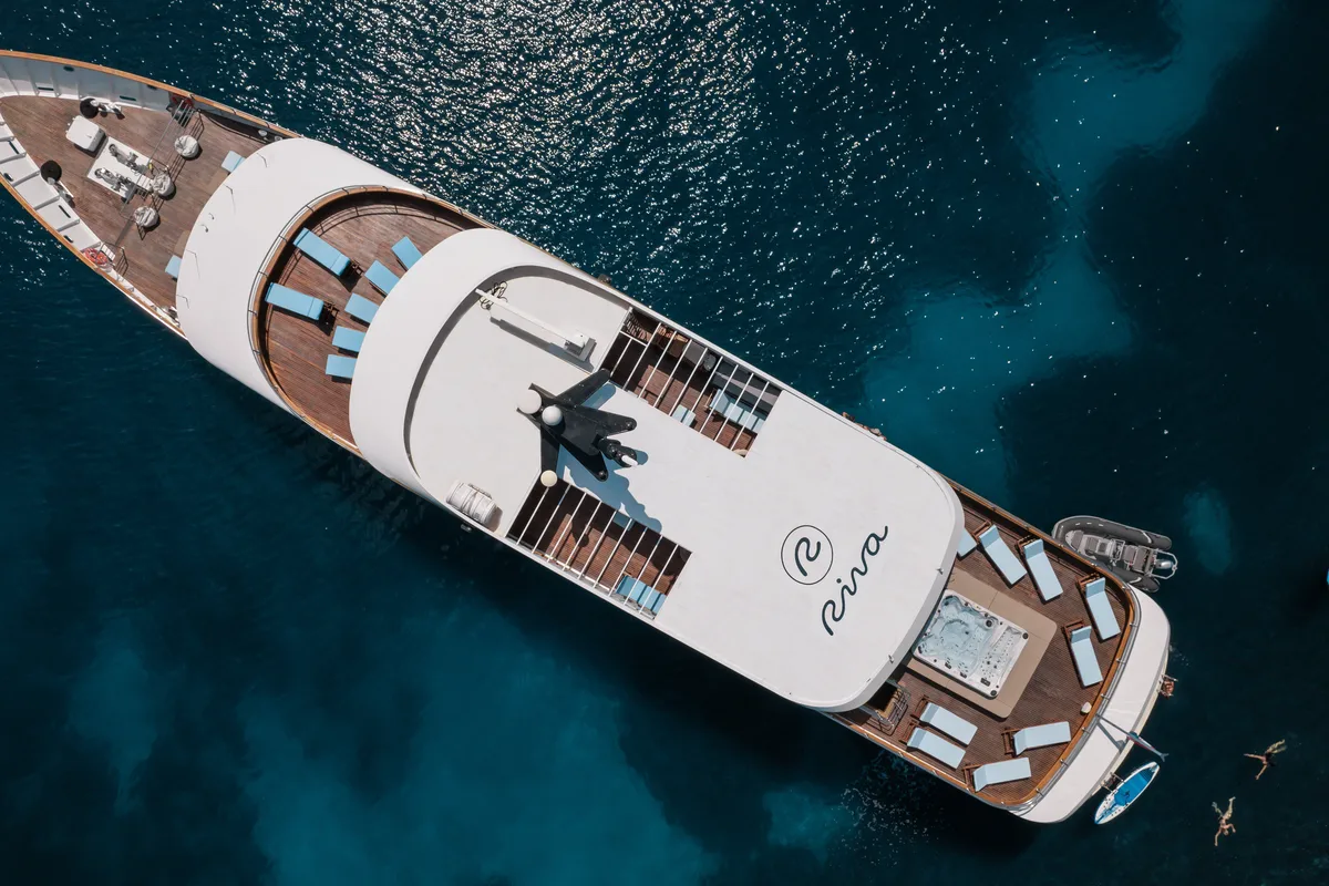Exterior view of Riva, a Gulet Motoryacht motor yacht at Split, Croatia