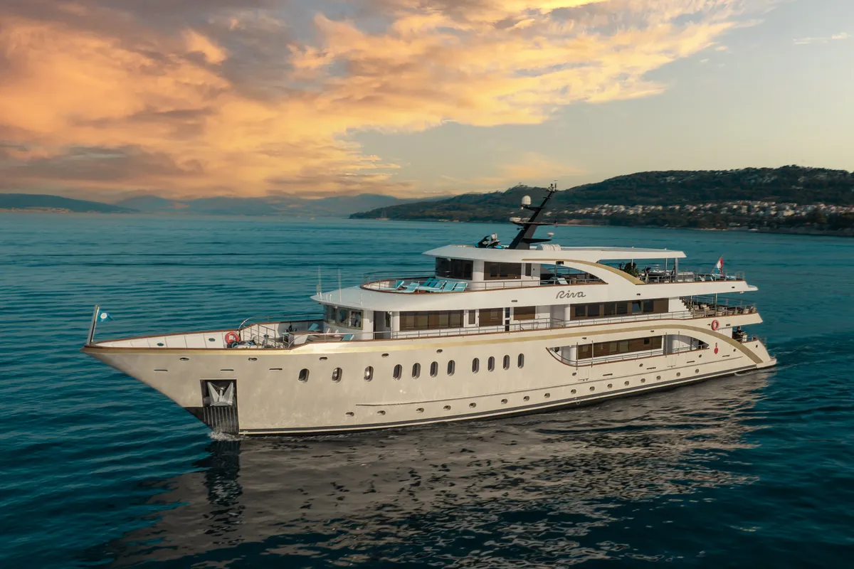 Riva, a Gulet Motoryacht motor yacht at Split, Croatia