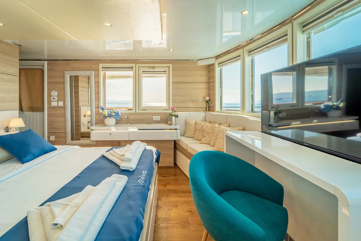 Riva, a Gulet Motoryacht motor yacht at Split, Croatia
