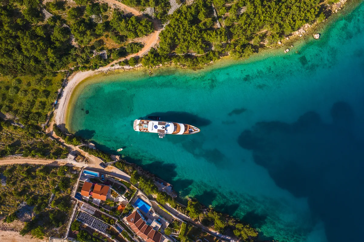 Riva, a Gulet Motoryacht motor yacht at Split, Croatia