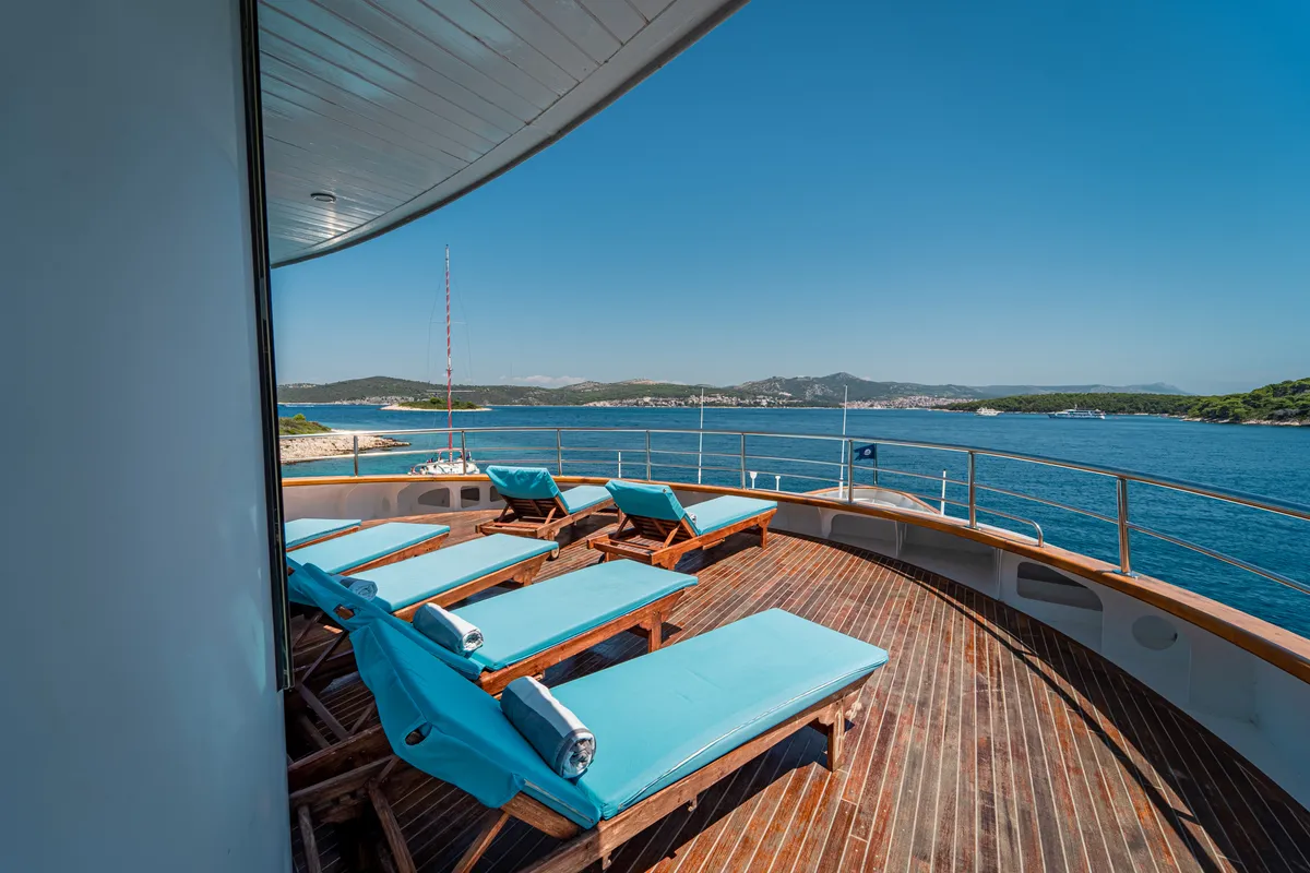 Riva, a Gulet Motoryacht motor yacht at Split, Croatia
