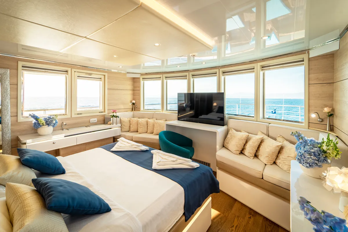 Riva, a Gulet Motoryacht motor yacht at Split, Croatia