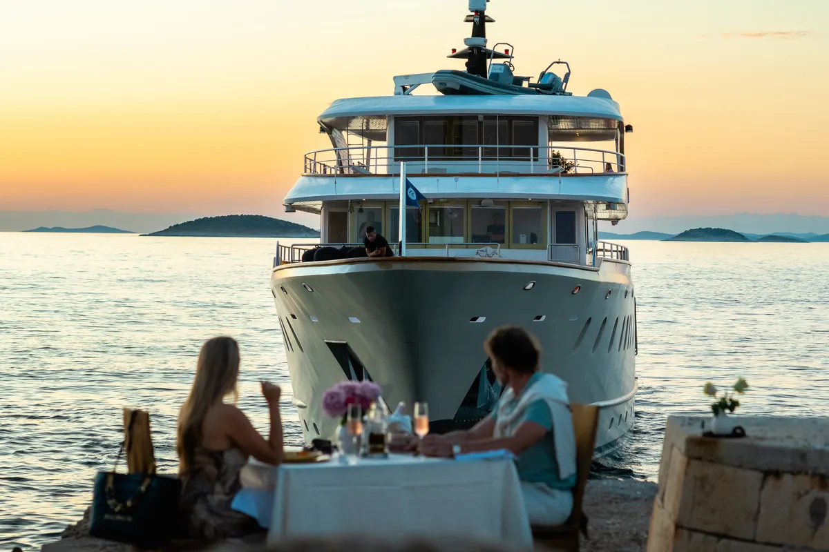 Riva, a Gulet Motoryacht motor yacht at Split, Croatia