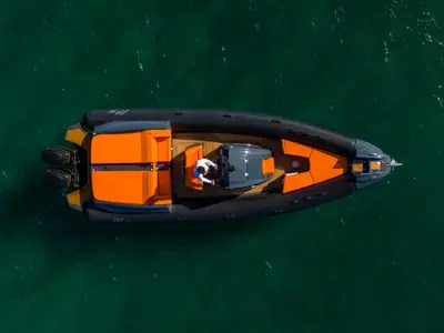 Floor plan of Viviana, a Gulet Panamera PY90 motorboat at Lavreotiki, Greece