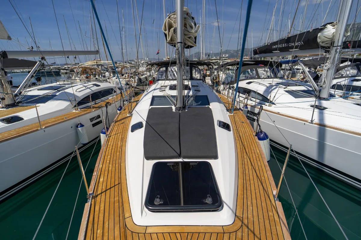 Marita, a Elan Impression 45.1 sailboat at Kaštela, Croatia