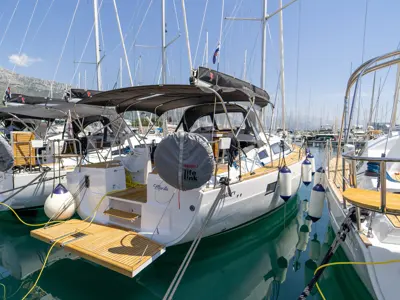 Marita, a Elan Impression 45.1 sailboat at Kaštela, Croatia