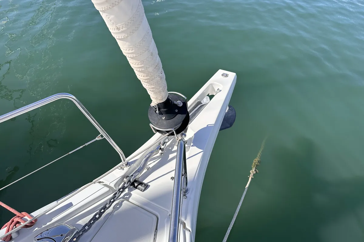 Flipper, a Beneteau Oceanis 51.1 sailboat at Palma de Mallorca, Spain